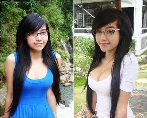 Không có lớp trang điểm tỉ mỉ hoàn hảo như hiện tại nhưng nhan sắc của Elly Trần ngày xưa vẫn xinh đẹp và nổi bật