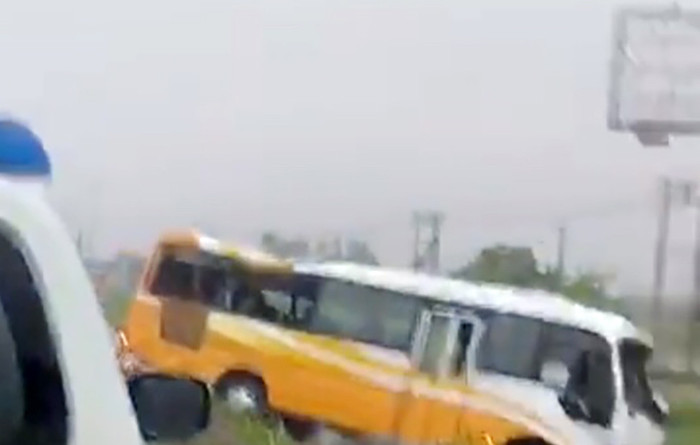 Hiện trường vụ tai nạn