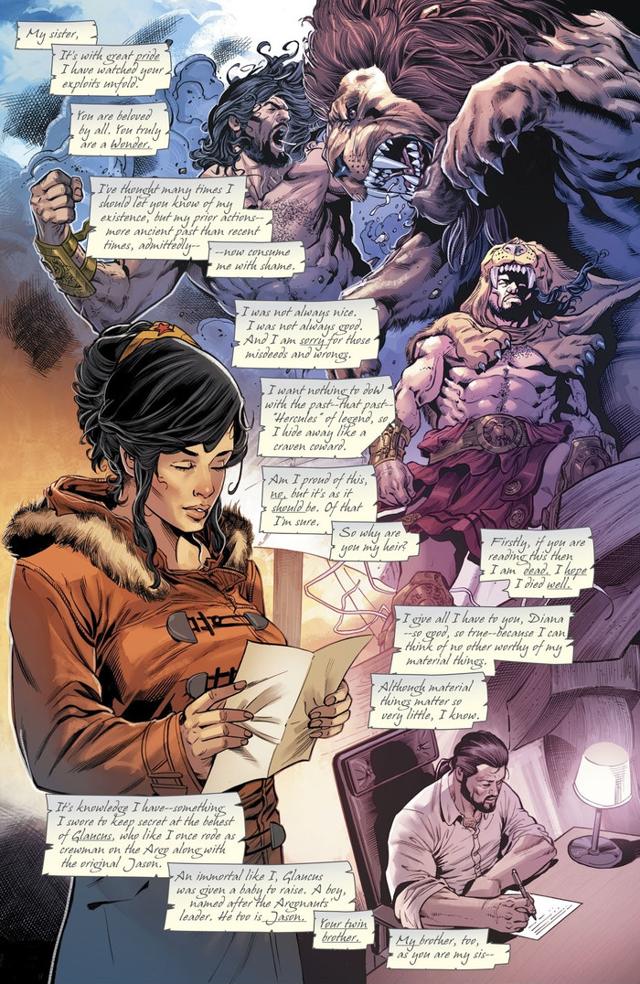 Áo choàng sư tử Nemean của Hercules - anh trai Wonder Woman có gì đặc biệt?
