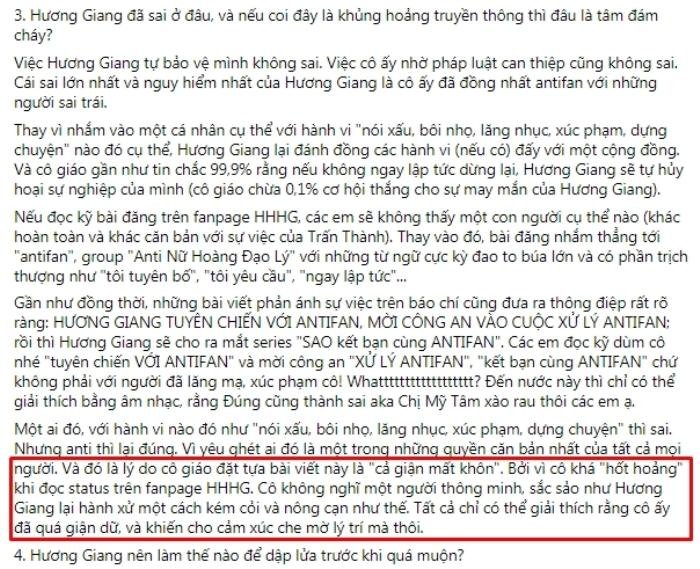 Hương Giang bị tẩy chay, MC Đức Bảo lên tiếng: 'Anti-fan quan trọng kém gì fan đâu mà đối đầu?' Ảnh 5