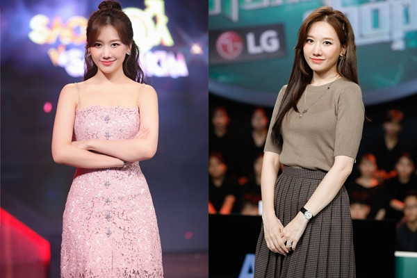 Hari Won là một trong những sao Việt góp mặt trong nhiều show truyền hình nhất hiện nay. Cô ghi điểm với khản giả bởi không chỉ nhan sắc trẻ trung, cuốn hút mà còn bởi lối dẫn hài hước, duyên dáng.  