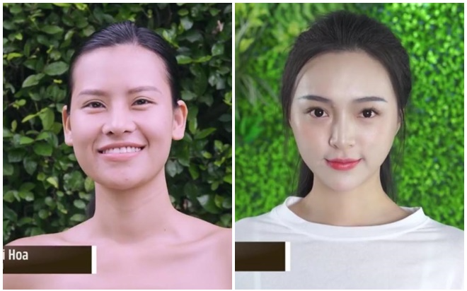 Phần thi mặt mộc Miss Earth: Hoa Thái rạng rỡ không son phấn, loạt đối thủ makeup quá đà Ảnh 2