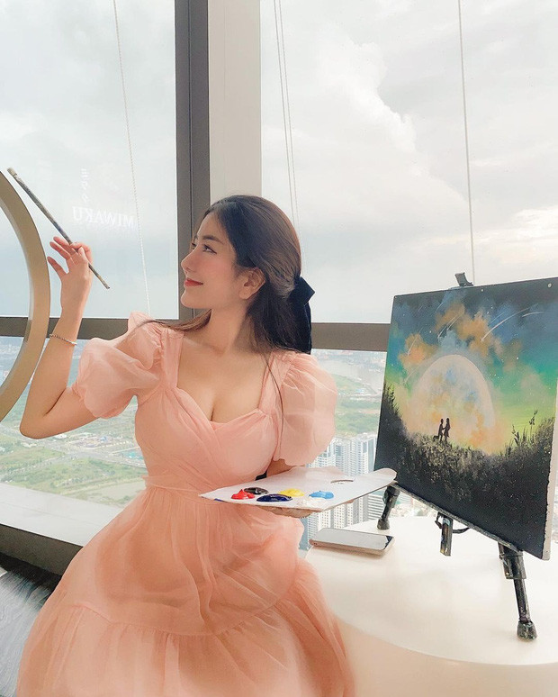 Bức ảnh sống ảo của hotgirl giới trẻ Võ Ngọc Trân