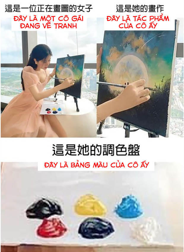 Hình ảnh 'bóc phốt' được một tài khoản người Trung Quốc đăng tải trên Weibo