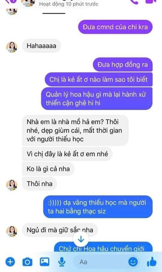 Xuất hiện người tự nhận là đại diện Hương Giang liên hệ từng antifan Ảnh 10