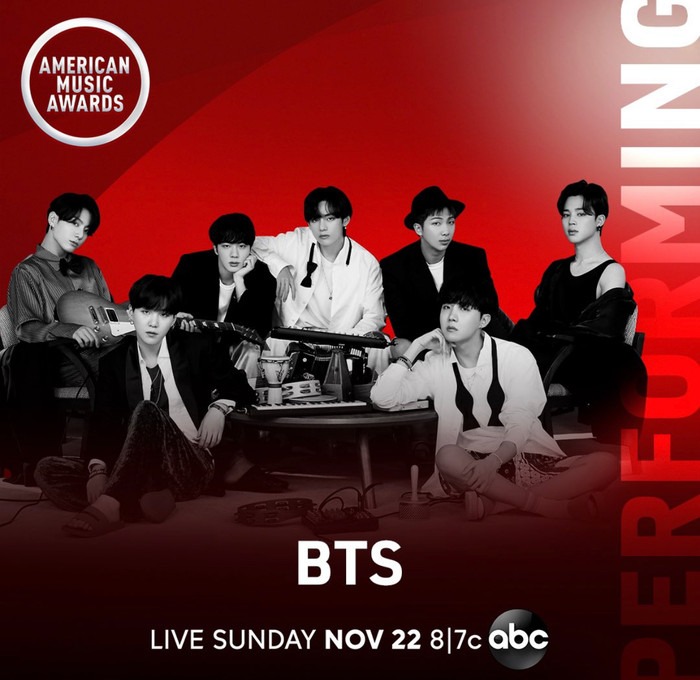 BTS cũng xác nhận sẽ có màn trình diễn ca khúc mới này tại American Music Awards năm nay.