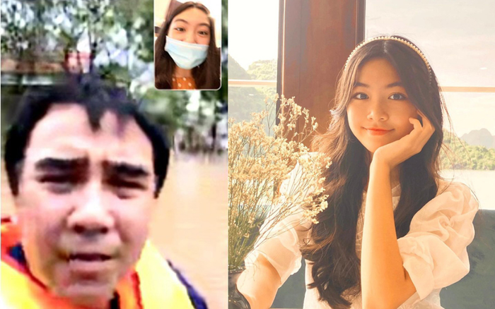 Con gái MC Quyền Linh gây xúc động với lời dặn dò gửi bố đang cứu trợ ở miền Trung Ảnh 2