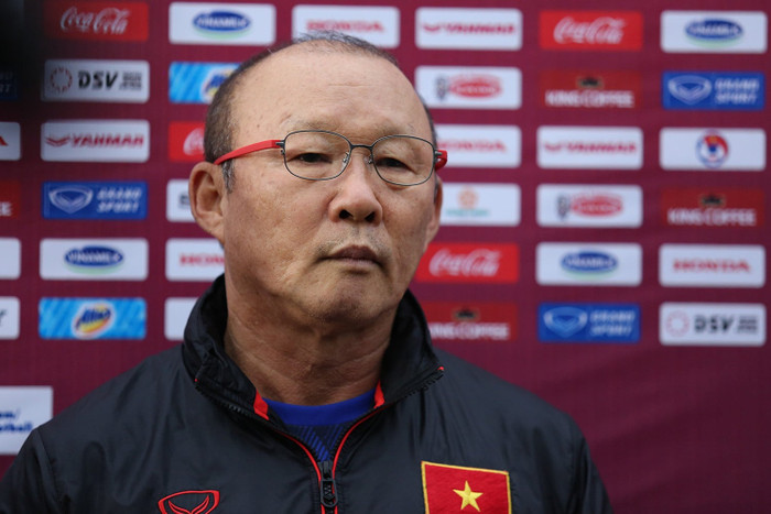 HLV Park Hang Seo trả lời họp báo chiều 2/11.