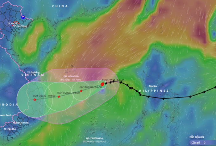 Bão số 10 hướng vào Quảng Ngãi – Khánh Hòa, Biển Đông có thể đón bão số 11 Ảnh 2