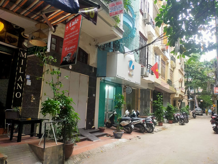 Khu vực nơi xảy ra sự việc.