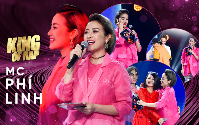 MC Phí Linh: Sự duyên dáng biến những điều khô khan gai góc trở nên thiện cảm tại King Of Rap Ảnh 2