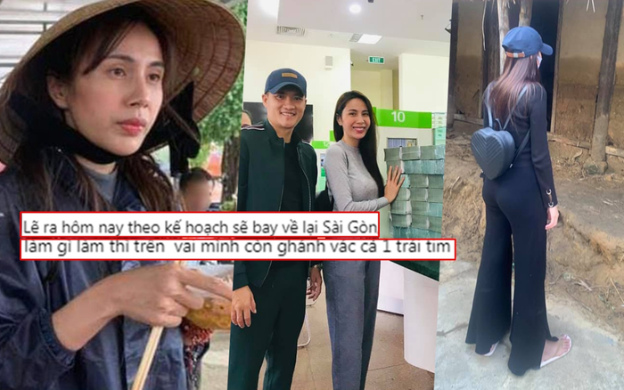 Nhớ nhà đến bật khóc, Thủy Tiên vẫn lội ngược ra Quảng Trị: 'Mỏi mệt nhưng nhớ người dân còn khó khăn' Ảnh 2
