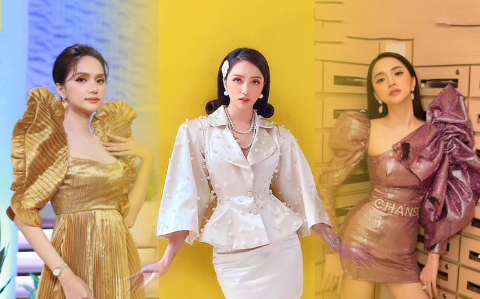 Hương Giang kiêu sa hết phần thiên hạ với kiểu áo tay bồng bềnh cực khủng Ảnh 2