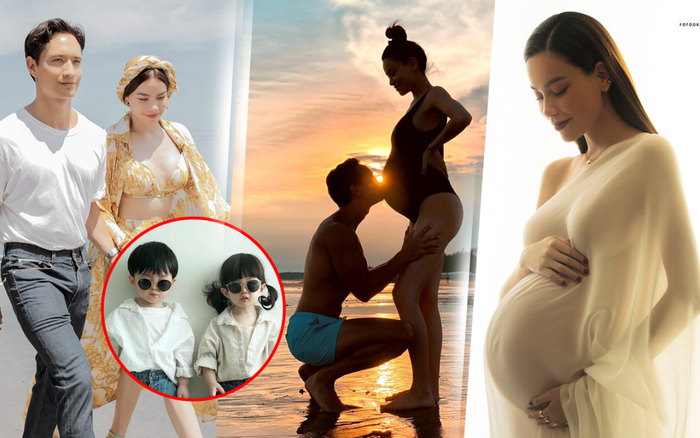 Điểm chung giữa Hà Hồ - Kim Lý và 2 thiên thần vừa chào đời: Tính tình 2 con sẽ giống hệt bố? Ảnh 2