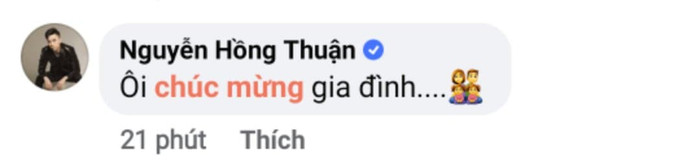 Nam nhạc sĩ gắn bó với Hà Hồ suốt thời gian qua cũng không giấu được cảm xúc vui mừng.