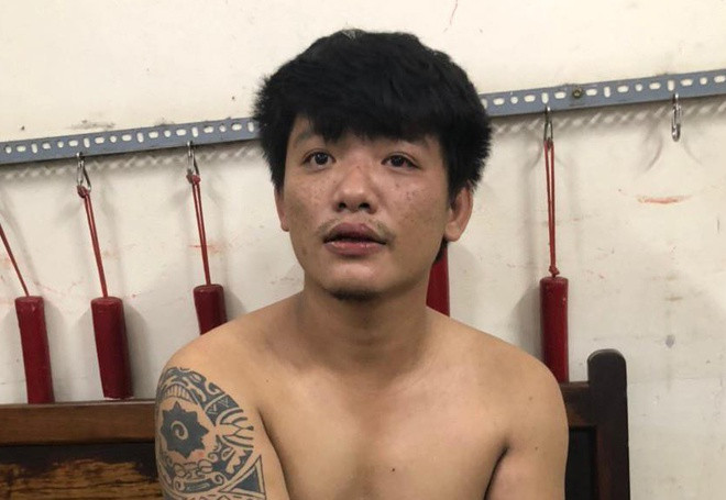 Nguyễn Đình Bảo tại cơ quan Công an. Ảnh: T.L/Zing