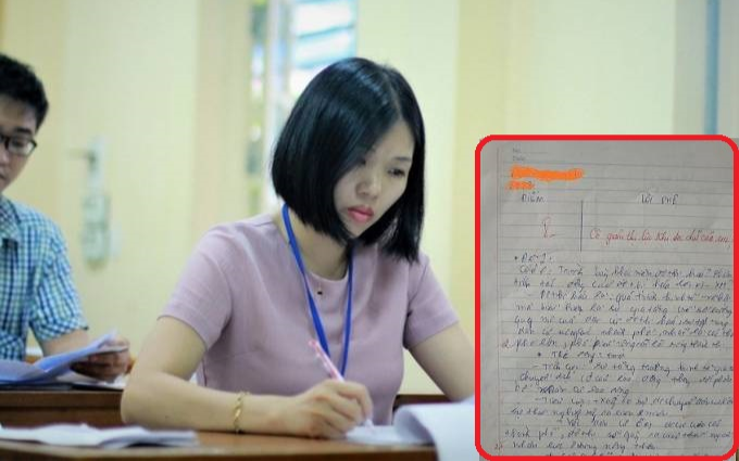 Được 8 điểm bài kiểm tra nhưng nam sinh phải suy ngẫm sau khi đọc lời phê của cô giáo Ảnh 2