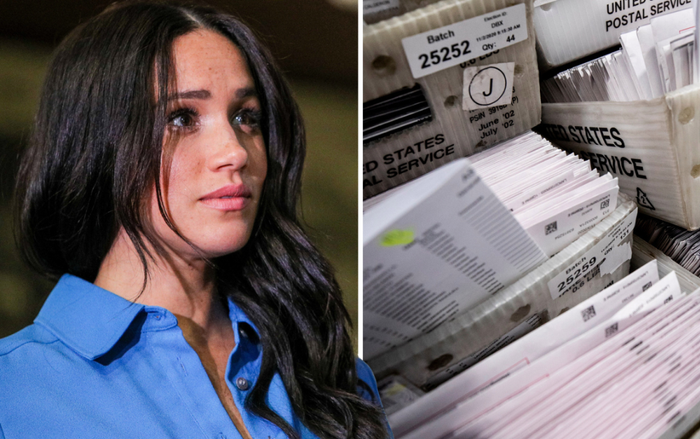 Meghan bỏ phiếu bầu tổng thống Mỹ qua thư Ảnh 2