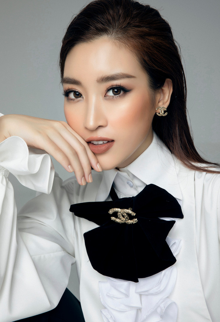 Đỗ Mỹ Linh, Tiểu Vy, Lương Thùy Linh 'cân sắc' với style menswear, ai hơn ai? Ảnh 5