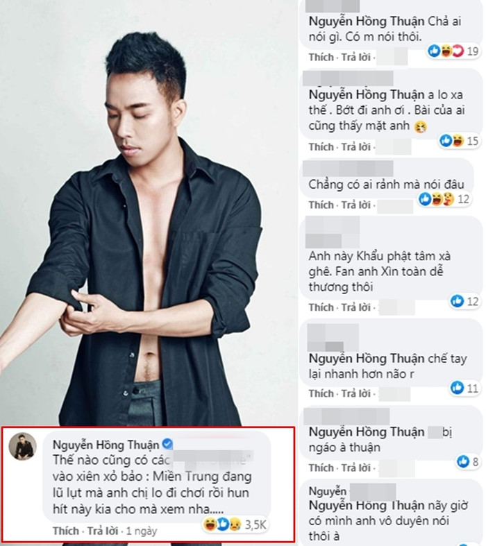 Nhạc sĩ Nguyễn Hồng Thuận bị 'ném đá' vì bình luận kém duyên.