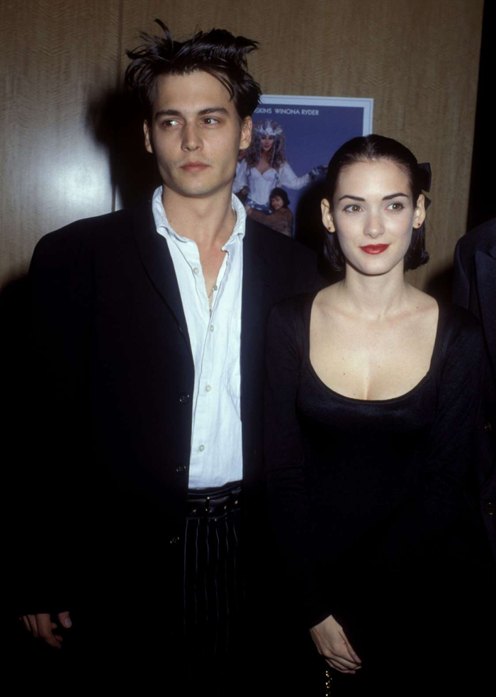 Johnny Deep và Winona Ryder 