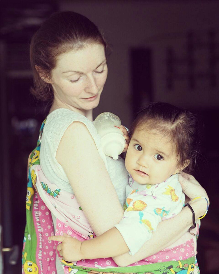 Từng bị dư luận cản sinh con, cặp 'chồng cú vợ tiên' khoe 'tiểu công chúa' nhan sắc bất ngờ Ảnh 7