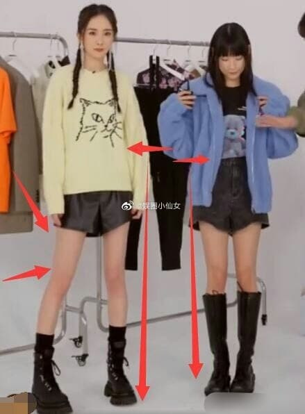 Dương Mịch gây sốc với đôi chân gầy gò hơn cả người mẫu