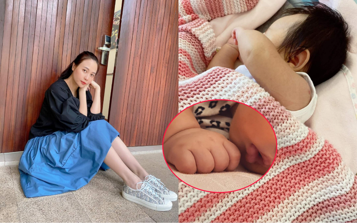 Đàm Thu Trang cho con lên sóng, dân tình bất ngờ phát hiện điểm đặc biệt trên khuôn mặt Suchin Ảnh 2