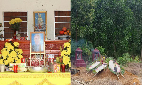 Đám tang bà Lực khiến nhiều người xót xa.