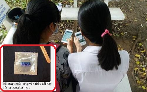 Phụ huynh tròn mắt khi vô tình đọc cuộc trò chuyện của các HS lớp 5: 'Tớ thấy bao cao su trong thùng rác' Ảnh 2