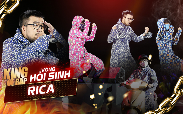 King Of Rap: Rica hóa 'Ninja Lead' nhảy vũ điệu 'lạc đường', lột xác ngoạn mục vào thẳng chung kết Ảnh 2