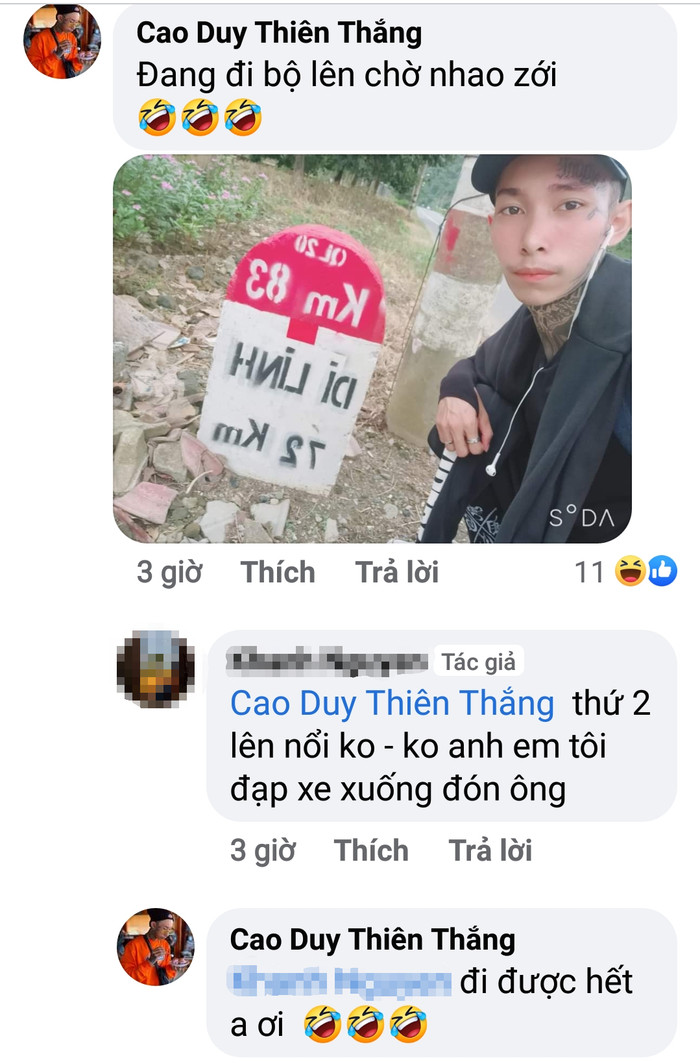 Nhóm đi xe đạp đã lên đến Đà Lạt, Thiên Thắng và 'thần tượng' của mình đã có màn giao lưu vô cùng dễ thương