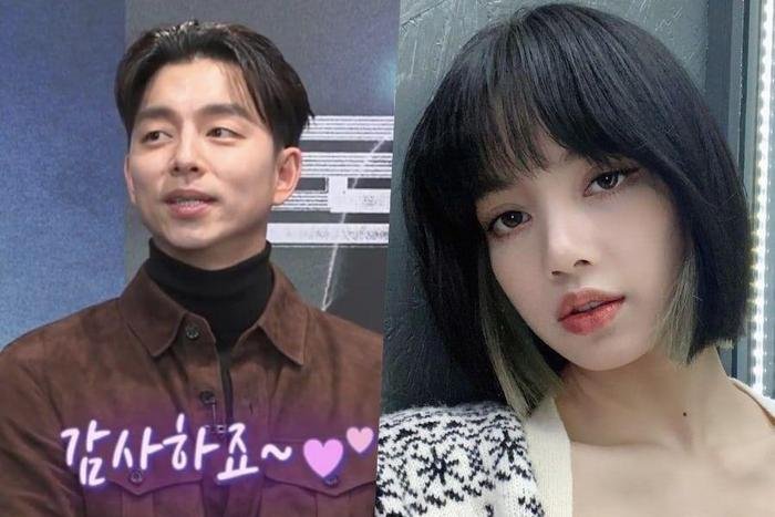 Gong Yoo 'cười tít mắt' khi là hình mẫu lý tưởng của Lisa (BlackPink) Ảnh 1