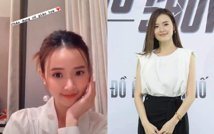 Midu khoe nhan sắc cận mặt xinh như mộng, 'cô giáo nhà người ta' quả là đây Ảnh 2