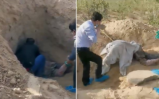 Nghịch tử chôn sống mẹ vì thấy bà già yếu, không chăm sóc nổi bản thân Ảnh 2