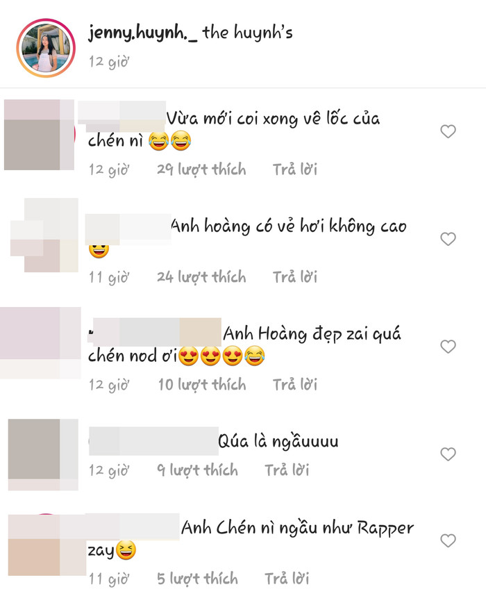 Instagram của Jenny nhưng anh trai mới là spotlight nhé