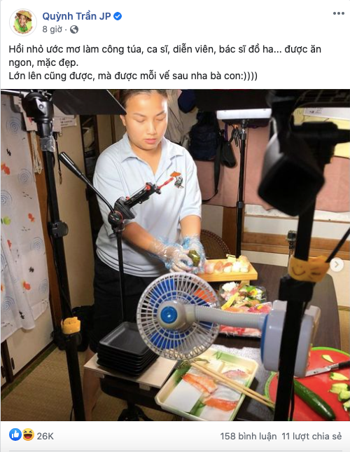 Quỳnh Trần lần đầu hé lộ ước mơ làm công chúa khiến dân mạng thích thú