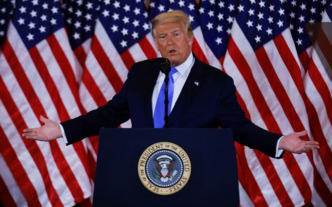 Ông Trump: 'Cuộc bầu cử này còn lâu mới kết thúc' Ảnh 2