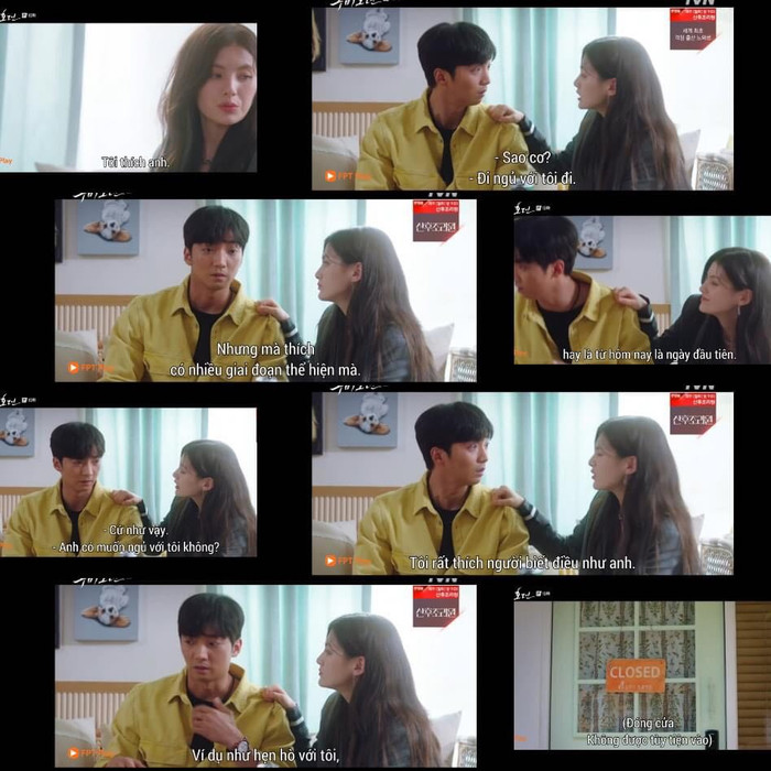 Tập 10 kết thúc với màn thăng hoa cảm xúc của căp đôi phụ 