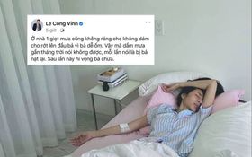 Công Vinh xót xa khi vợ bị bệnh sau đợt cứu trợ miền Trung Ảnh 2