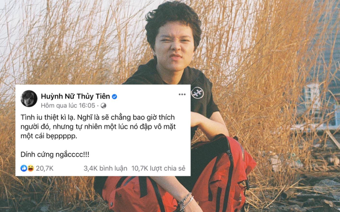 Tiên Tiên đăng trạng thái ẩn ý thông báo với fan mình đã có người thương Ảnh 2