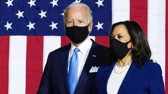 Ông Joe Biden và bà Kamala Harris. (Ảnh: AP Photo/ Carolyn Kaster)