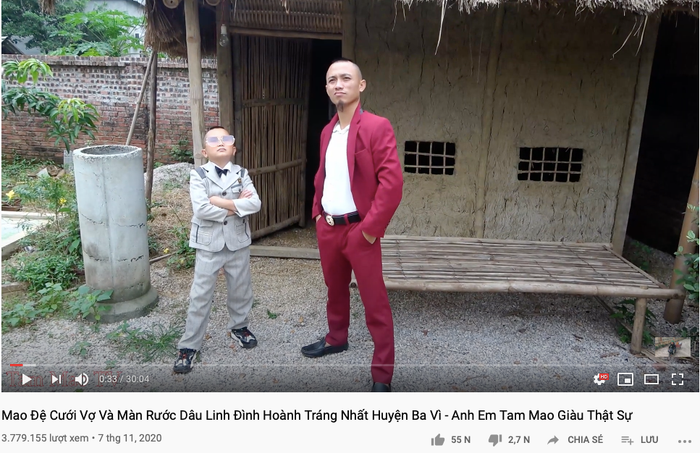 Tiêu đề video khiến dân tình tò mò