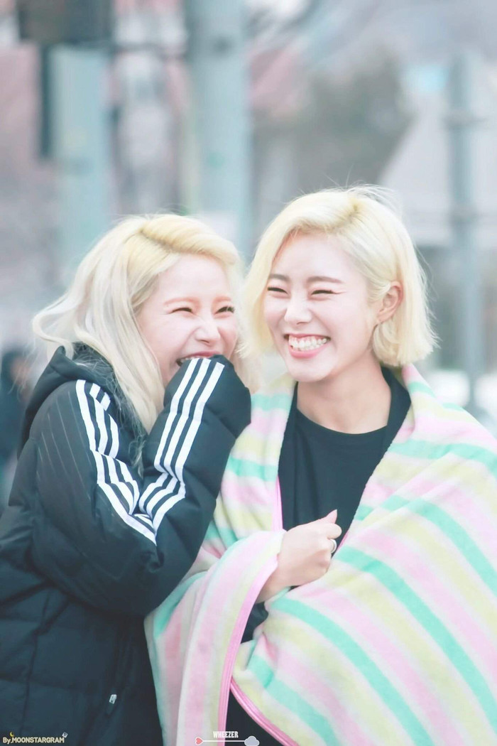 Wheein và Solar (Mamamoo).