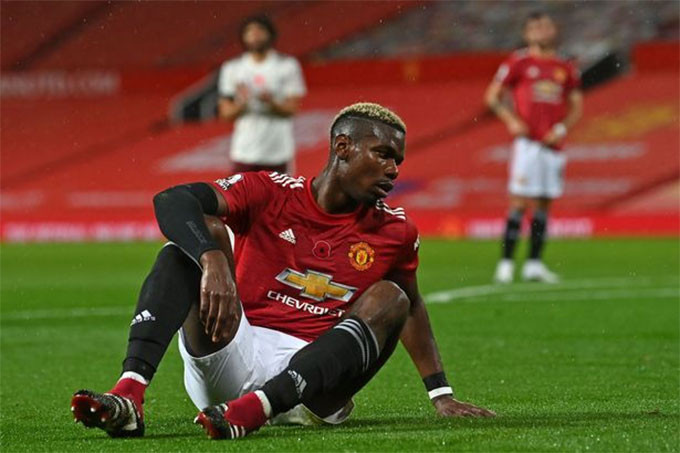 Pogba đang không được tin dùng ở MU.