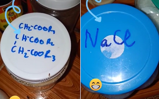 Định trổ tài nấu ăn, nữ sinh sững sờ khi phát hiện loạt gia vị bằng công thức Hóa học khó nhằn Ảnh 2