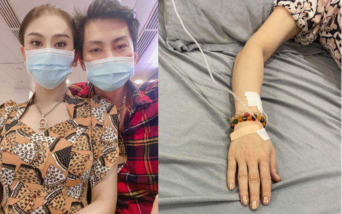 Sau chuyến từ thiện miền Trung, Lâm Khánh Chi phải truyền nước liên tục khiến khán giả lo lắng Ảnh 2