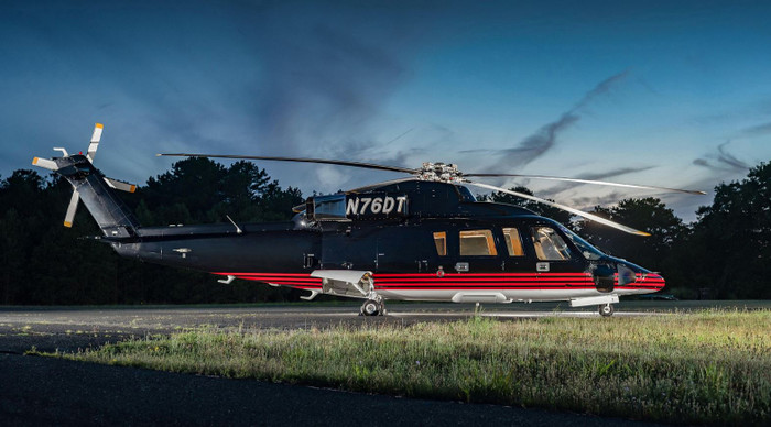 Một nguồn tin rò rỉ cho rằng, ông Trump đã không sử dụng trực thăng này kể từ khi trở thành Tổng thống. (Ảnh: Aero Asset)