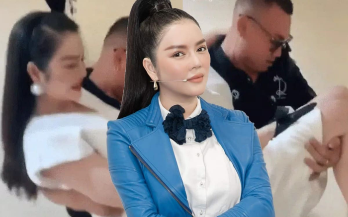 Dân mạng tranh cãi khoảnh khắc Lý Nhã Kỳ được bồng bế xuống cầu thang trong hậu trường một sự kiện Ảnh 2