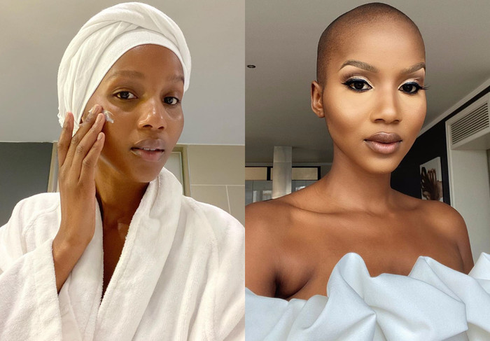 Hoa hậu Nam Phi có một làn da nâu căn bóng vô cùng khỏe khoắn. Cô tiết lộ chăm sóc da là sở thích làm đẹp hàng ngày của mình.&nbsp;